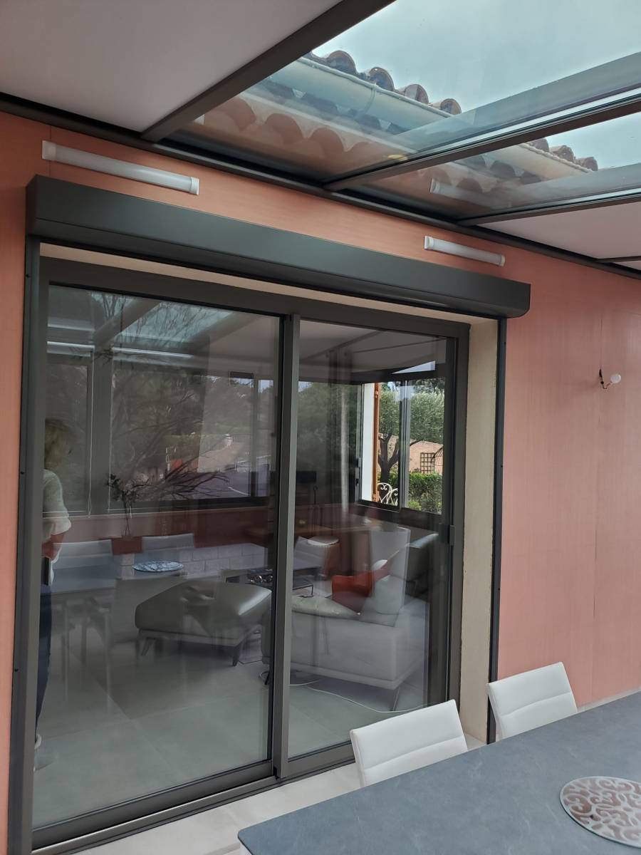 installation de coulissants en aluminuim Technal près des Pennes Mirabeau