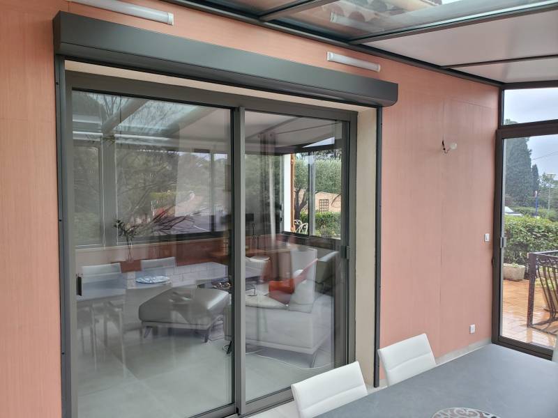 installation de coulissants en aluminuim Technal près des Pennes Mirabeau